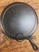1910’s very early Lodge #8 Cast Iron Skillet with Single Notch and Raised P! - Skillet