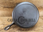 1910’s very early Lodge #8 Cast Iron Skillet with Single Notch and Raised S! SC24 Skillet