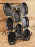 1920’s and gorgeous! Griswold No. 5 #943 p/n Muffin Gem Pan. Open air design makes great cornbread or muffins! Bakeware