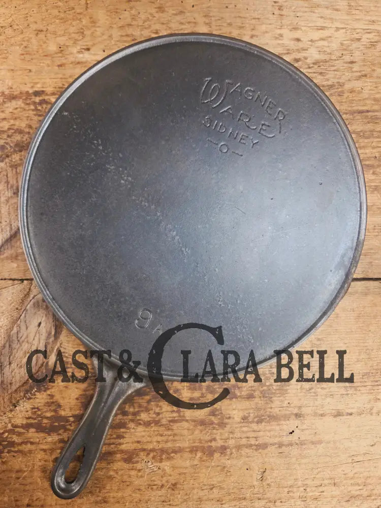 1920’s early Wagner Ware #9 Cast Iron Skillet with Heat Ring 9 A. Awesome daily user with an amazing history! Skillet