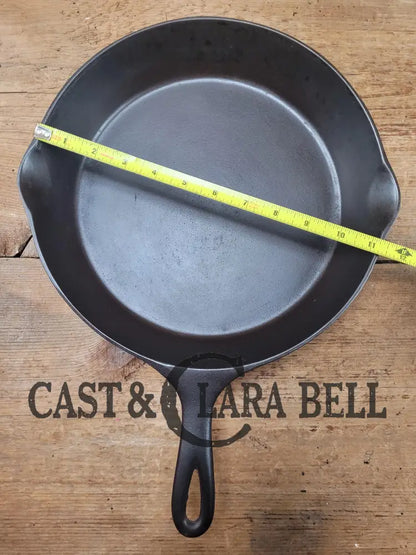 1920’S Early Wagner Ware #9 Cast Iron Skillet With Heat Ring 9 B. Awesome Daily User An Amazing