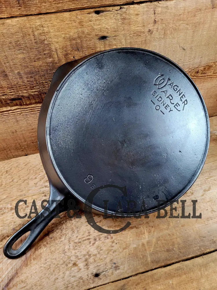 1920’S Early Wagner Ware #9 Cast Iron Skillet With Heat Ring 9 B. Awesome Daily User An Amazing