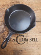 1920’s Griswold #6 Skillet with Large Block Logo and Smooth Bottom 699 Skillet