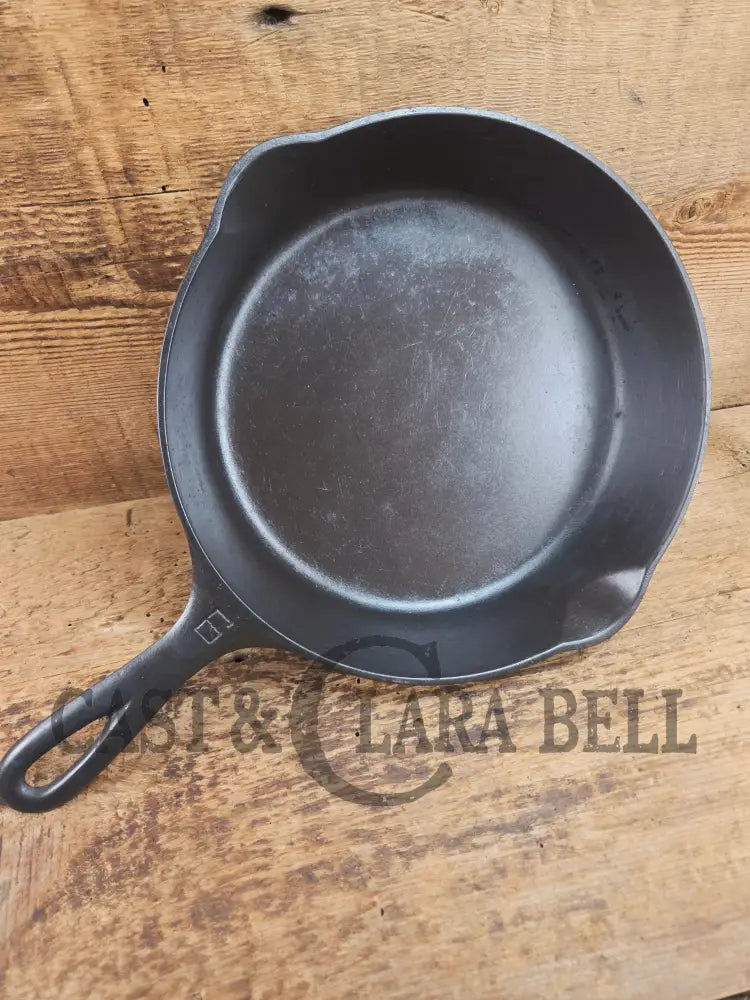 1920’s Griswold #6 Skillet with Large Block Logo and Smooth Bottom 699 Skillet