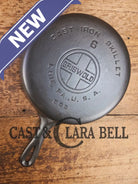 1920’s Griswold #6 Skillet with Large Block Logo and Smooth Bottom 699 Skillet
