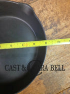 1920’s Griswold #6 Skillet with Large Block Logo and Smooth Bottom 699 - Skillet