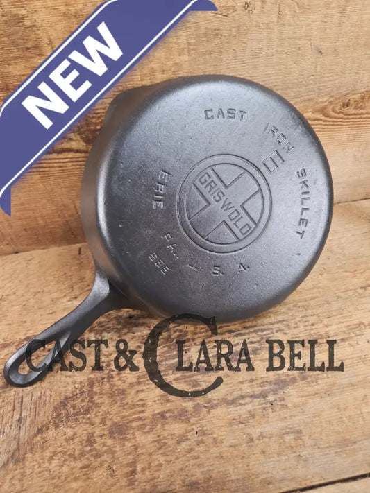 1920’s Griswold #6 Skillet with Large Block Logo and Smooth Bottom 699 Skillet