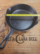 1920’s Griswold #6 Skillet with Large Block Logo and Smooth Bottom 699 Skillet
