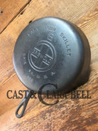 1920’s Griswold #6 Skillet with Large Block Logo and Smooth Bottom 699 - Skillet