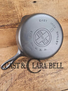 1920’s Griswold #6 Skillet with Large Block Logo and Smooth Bottom 699 Skillet