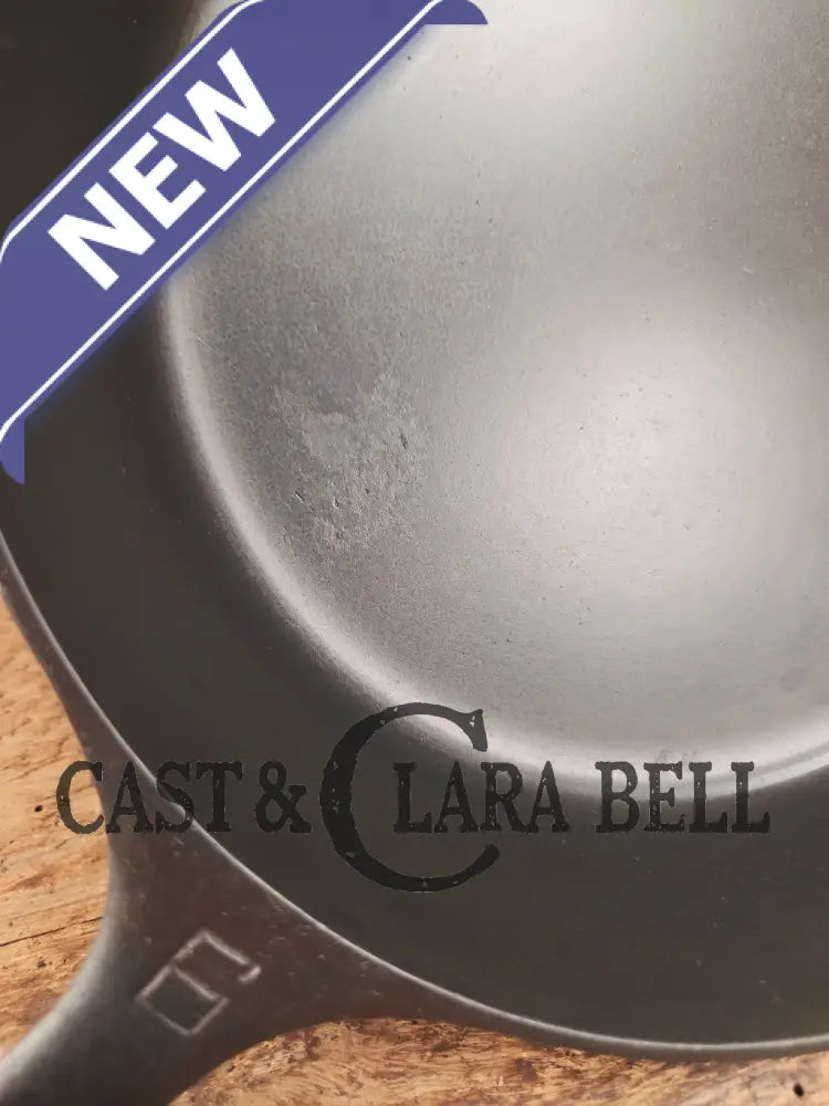1920’s Griswold #6 Skillet with Large Block Logo and Smooth Bottom 699 Skillet