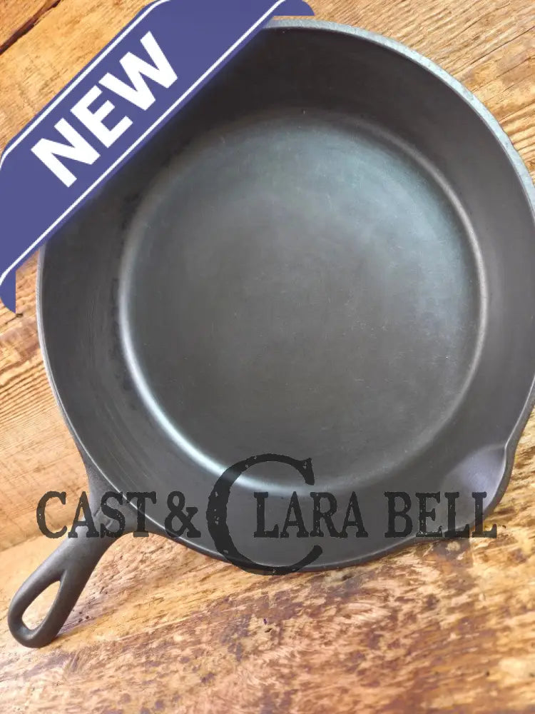1920’s Griswold #6 Skillet with Large Block Logo and Smooth Bottom 699 Skillet