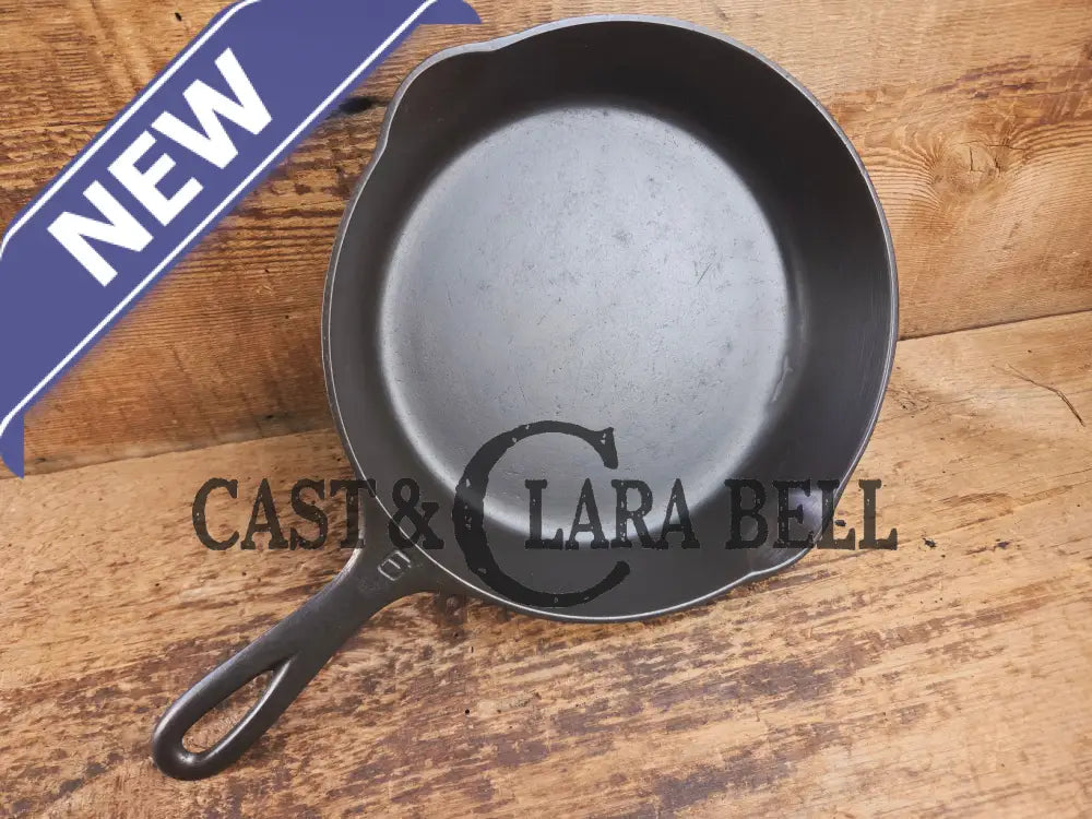 1920’s Griswold #6 Skillet with Large Block Logo and Smooth Bottom 699 Skillet