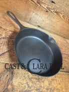 1920’s Griswold #6 Skillet with Large Block Logo and Smooth Bottom 699 - Skillet