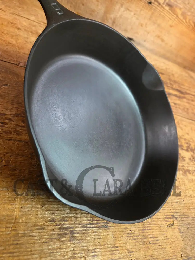 1920’s Griswold #6 Skillet with Large Block Logo and Smooth Bottom 699 C Skillet
