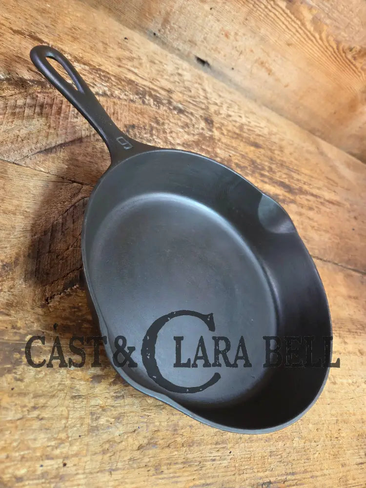 1920’s Griswold #6 Skillet with Large Block Logo and Smooth Bottom 699 C Skillet