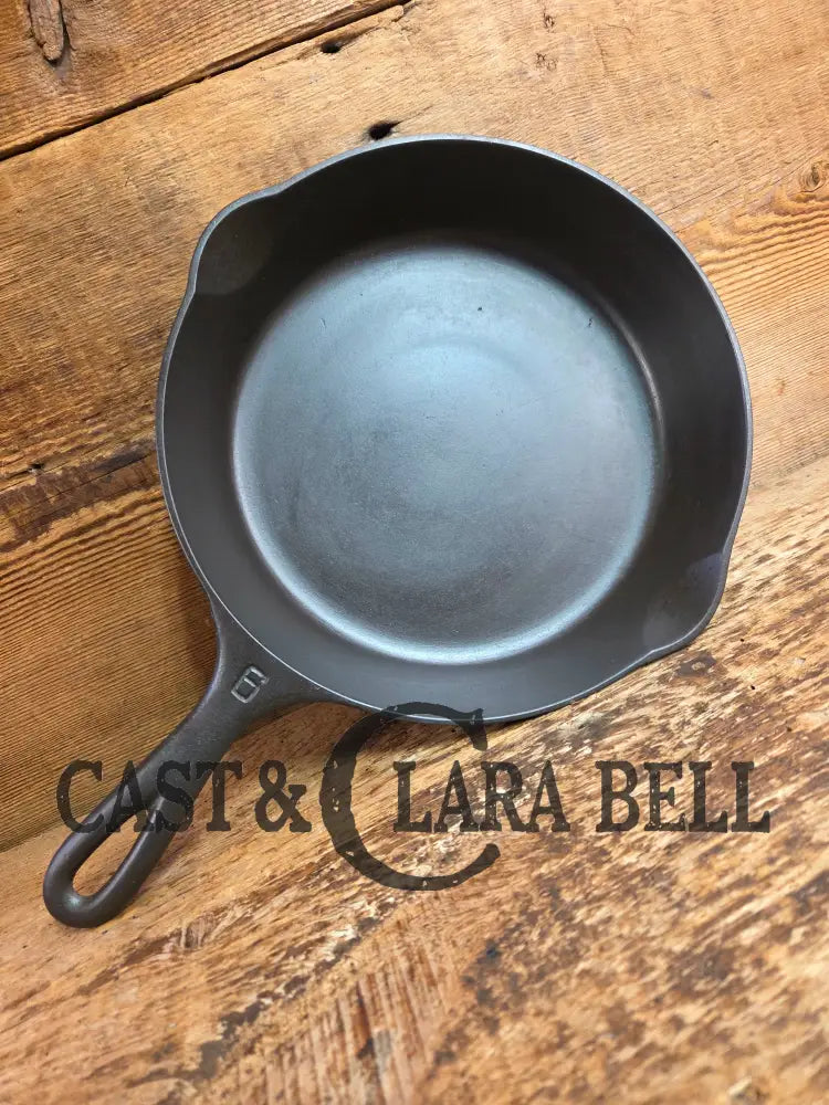 1920’s Griswold #6 Skillet with Large Block Logo and Smooth Bottom 699 C Skillet