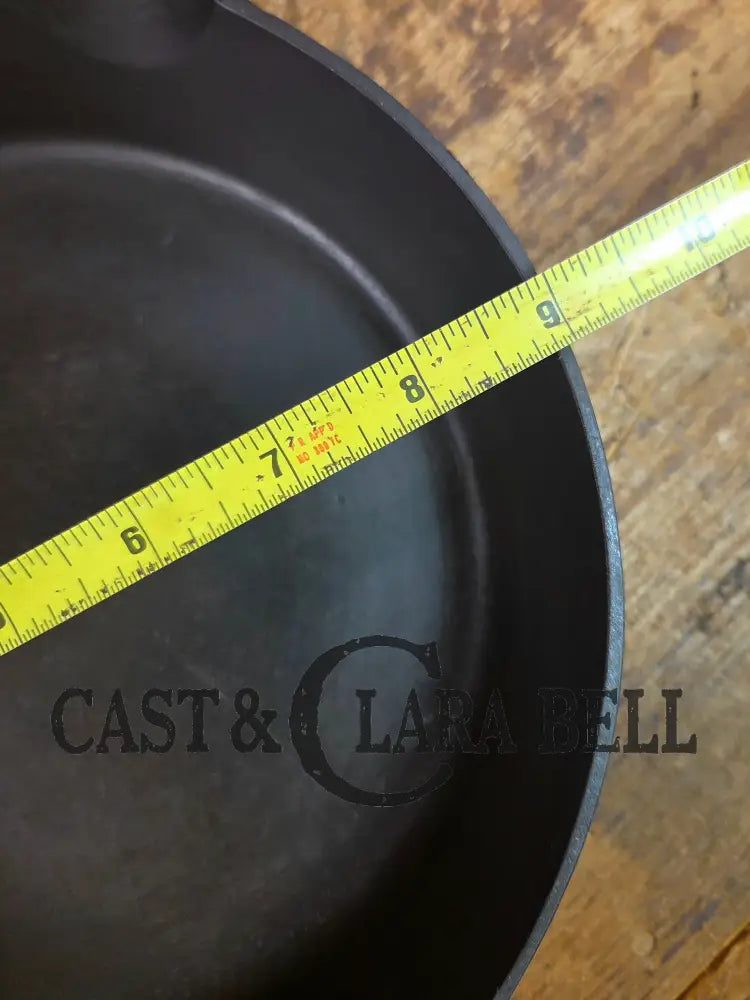 1920’s Griswold #6 Skillet with Large Block Logo and Smooth Bottom 699 C Skillet