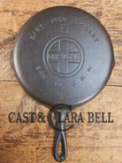 1920’s Griswold #6 Skillet with Large Block Logo and Smooth Bottom 699 C