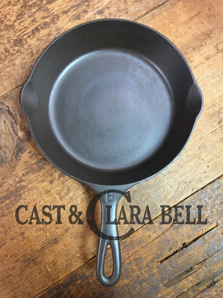 1920’s Griswold #6 Skillet with Large Block Logo and Smooth Bottom 699 C Skillet