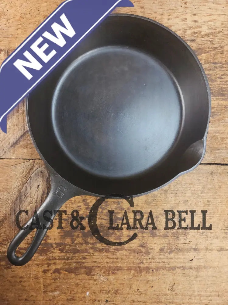 1920’s Griswold #6 Skillet with Large Block Logo and Smooth Bottom 699 C