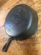 1920’s Griswold #6 Skillet with Large Block Logo and Smooth Bottom 699 C Skillet