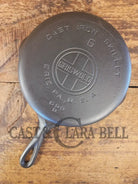 1920’s Griswold #6 Skillet with Large Block Logo and Smooth Bottom 699 D - Skillet