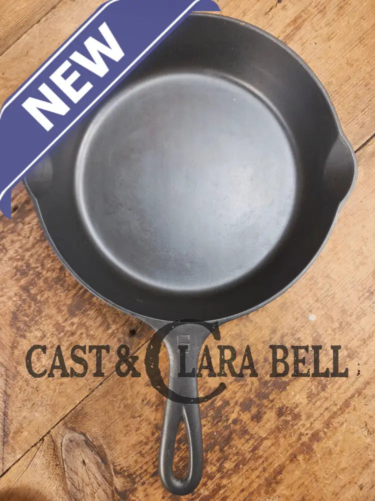 1920’s Griswold #6 Skillet with Large Block Logo and Smooth Bottom 699 E Skillet