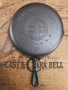 1920’s Griswold #6 Skillet with Large Block Logo and Smooth Bottom 699 E