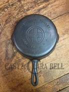 1920’s Griswold #6 Skillet with Large Block Logo and Smooth Bottom 699 H Skillet