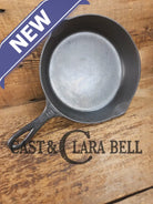 1920’s Griswold #6 Skillet with Large Block Logo and Smooth Bottom 699 H Skillet