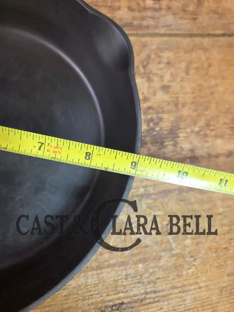 1920’s Griswold #6 Skillet with Large Block Logo and Smooth Bottom 699 H Skillet