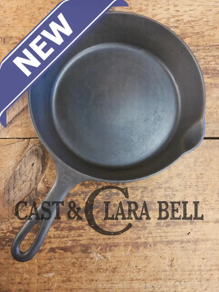 1920’s Griswold #6 Skillet with Large Block Logo and Smooth Bottom 699 H Skillet
