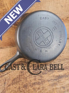 1920’s Griswold #6 Skillet with Large Block Logo and Smooth Bottom 699 H Skillet