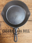 1920’s Griswold #6 Skillet with Large Block Logo and Smooth Bottom 699 H Skillet