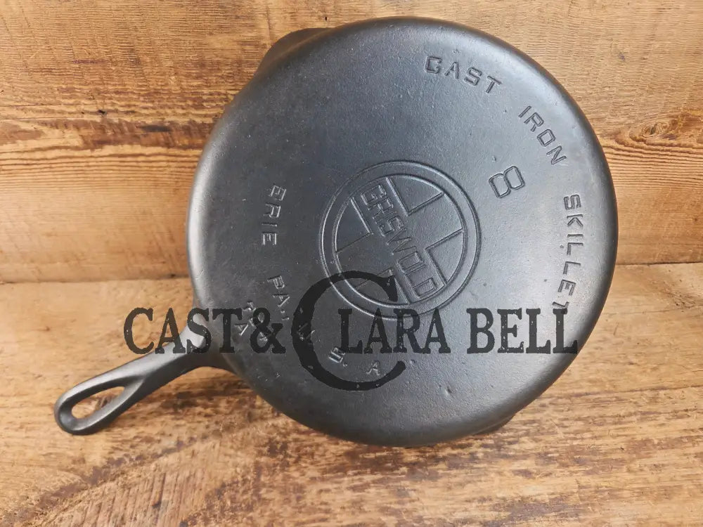 1920’s Griswold #8 Skillet with Large Block Logo and Smooth Bottom 704 A Skillet