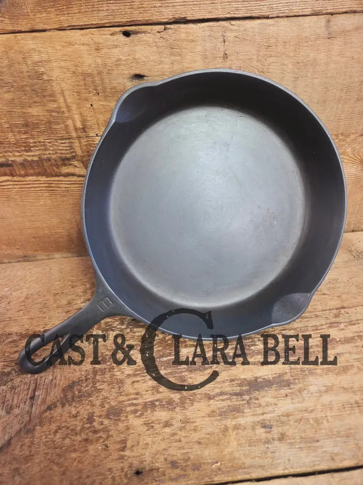 1920’s Griswold #8 Skillet with Large Block Logo and Smooth Bottom 704 A Skillet