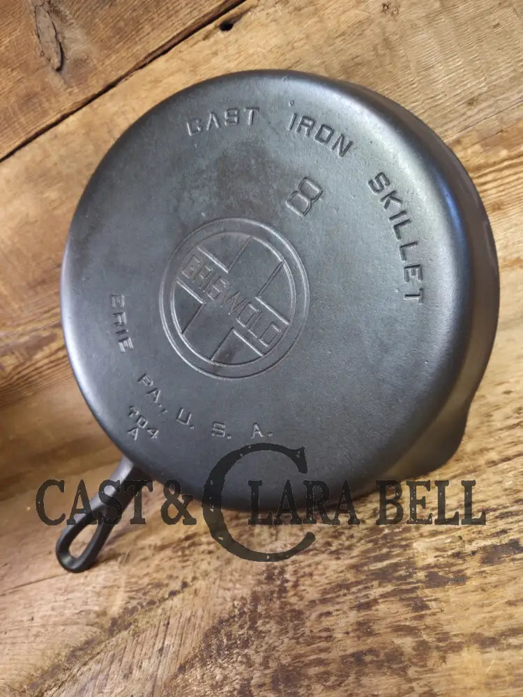 1920’s Griswold #8 Skillet with Large Block Logo and Smooth Bottom 704 A Skillet