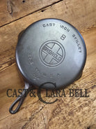 1920’s Griswold #8 Skillet with Large Block Logo and Smooth Bottom 704 A Skillet
