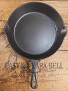 1920’s Griswold #8 Skillet with Large Block Logo and Smooth Bottom 704 F Skillet