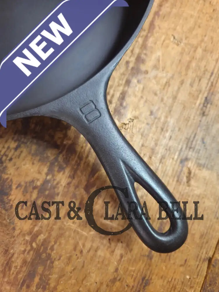 1920’s Griswold #8 Skillet with Large Block Logo and Smooth Bottom 704 F Skillet