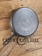 1920’s Griswold #8 Skillet with Large Block Logo and Smooth Bottom 704 H Skillet