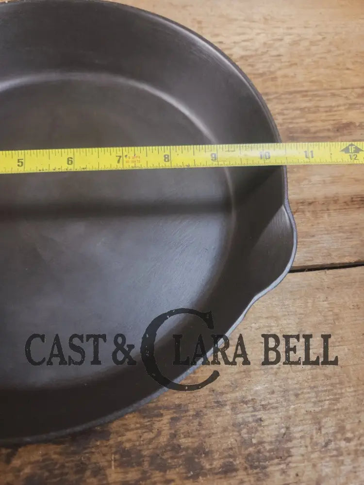 1920’s Griswold #8 Skillet with Large Block Logo and Smooth Bottom 704 J Skillet