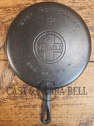 1920’s Griswold #8 Skillet with Large Block Logo and Smooth Bottom 704 L - Skillet