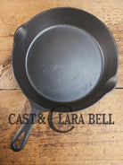 1920’s Griswold #8 Skillet with Large Block Logo and Smooth Bottom 704 M Skillet
