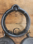 1920’s Griswold No. 8 Waffle Iron (314/315) with low (913) bailed base. Makes crispy waffles! Waffle Iron