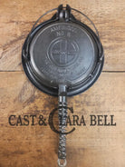 1920’s Griswold No. 8 Waffle Iron (314/315) with low (913) bailed base. Makes crispy waffles! Waffle Iron
