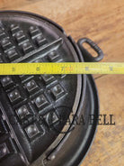 1920’s Griswold No. 8 Waffle Iron (885/886) with Tall Base #8D! Beautifully restored and ready to make crispy waffles!