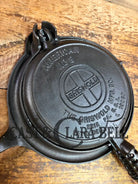 1920’s Griswold No. 8 Waffle Iron (886/885) with original handles & short base 795 Waffle Iron