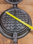 1920’s Griswold No. 8 Waffle Iron (886/885) with original handles & short base 884 - Waffle Iron